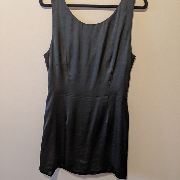 Black Satin H&M dress - Picture 2 of 3